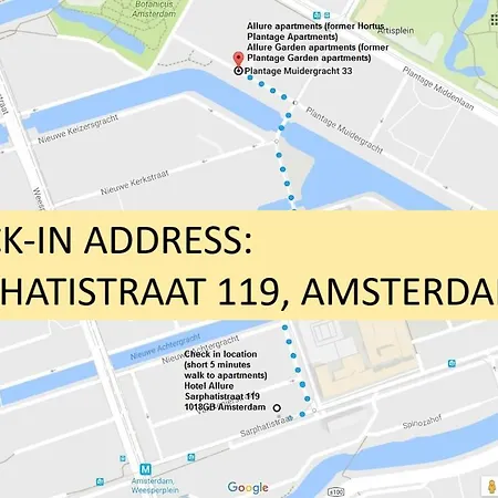 Plantage Garden מלון דירות 3*